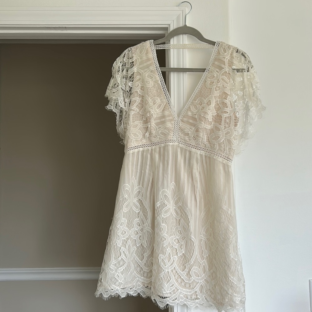 White Lace Dress